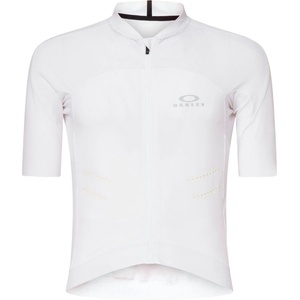 Oakley Мъжка фланелка с къс ръкав за колоездене Oakley Endurance Aero Jersey Cycling jersey - White - размер XXL (056-3977-0215)