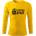 DRAGOWA FIT-T Тениска с дълъг ръкав Ariston, жълта, 160 г/м2 (8387)