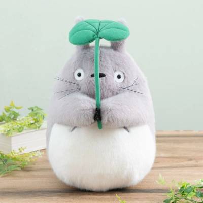 Maison Ghibli Môj sused Totoro veľký sivý pod listom 30 5 cm