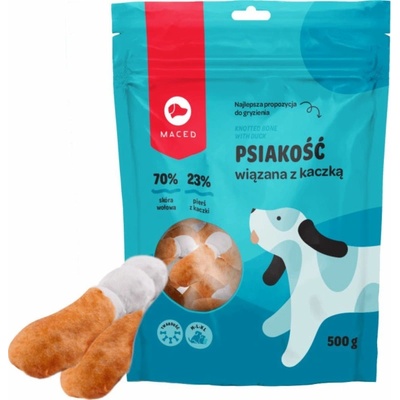 Maced Lisovaná kost bílá s kachnou 500 g
