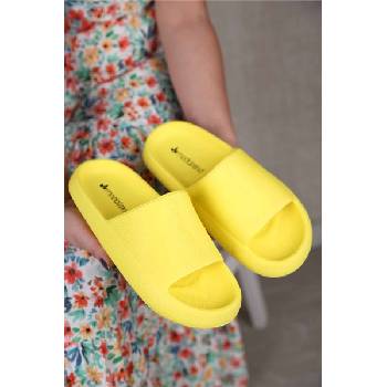 Moda Trend Дамски чехли - Жълти #309081 (309081_Жълт)