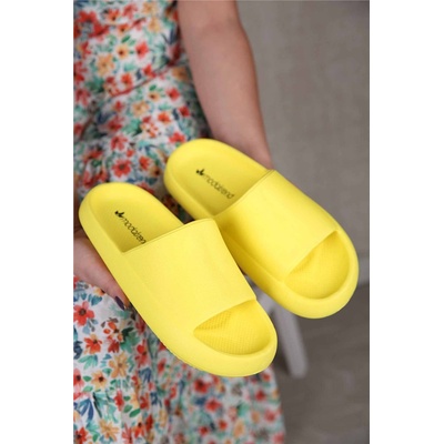 Moda Trend Дамски чехли - Жълти #309081 (309081_Жълт)