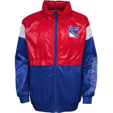 Outerstuff New York Rangers Goal Line Stance Full-Zip Windbreaker