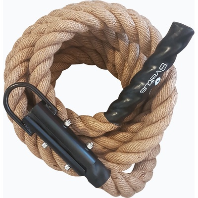 Sveltus Въже за тренировка Sveltus Climber 500 cm camel