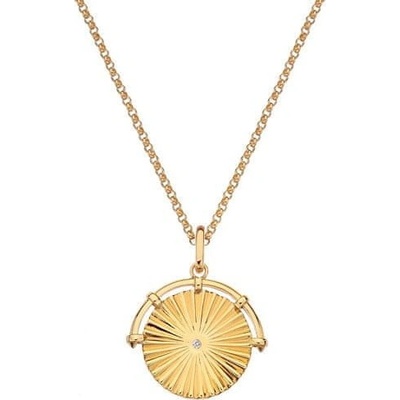 Hot Diamonds Elegantný pozlátený náhrdelník s diamantom jac jossa hope DP850