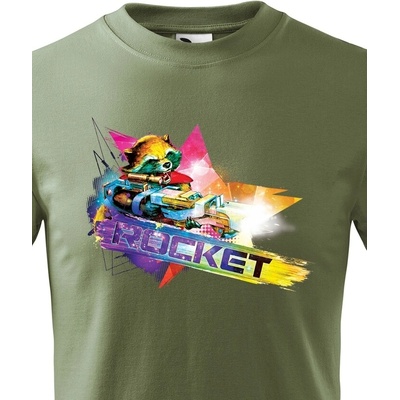 Dětské tričko Rocket Military Velikost Canvas Bezvatriko.cz 2336