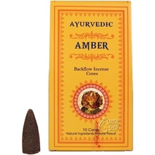 Ayurvedic Lavender backflow indické vonné františky tekoucí dým 10 ks