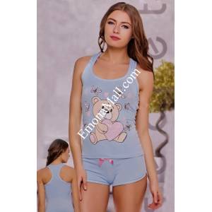 EmonaMall Дамска пижама - Модел s6598 (s6598)