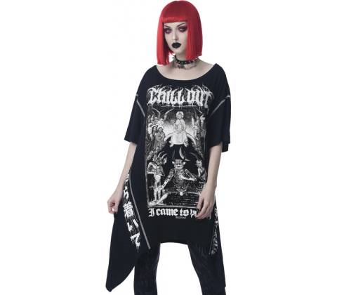 Killstar tričko Black Čierna