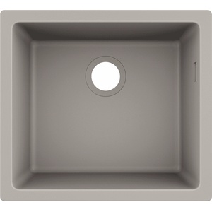 Hansgrohe Кухненска мивка Hansgrohe S510-U450-Concretegrey (43431380) Мивка за вграждане