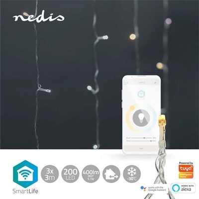 NEDIS Smart LED vánoční řetěz WIFILXC02W200 3m WiFi Tuya