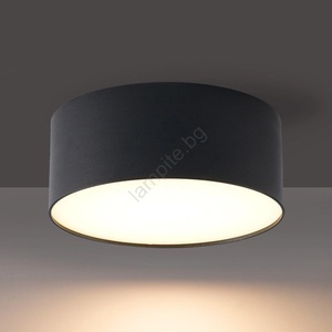 Brilagi - led външно таванно осветително тяло foris led/20w/230v с диаметър 15 см, черно, ip44 (bg3787a)