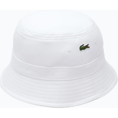 Lacoste Organic Cotton Bucket Hat white