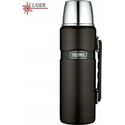 Thermos Termoska na nápoje 1,2 l s držadlem černý matný