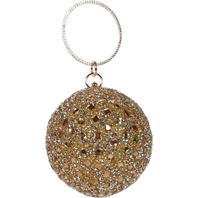 Сферична златна чанта - Vailes