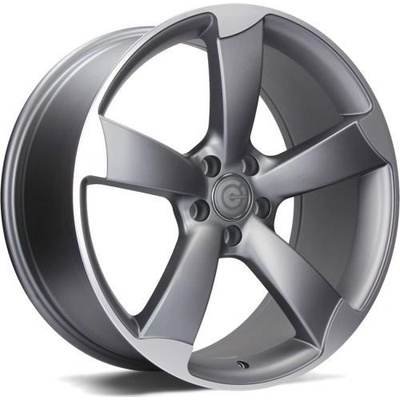 Carbonado Graphene 8x18 5x112 ET45 matt anthracite front polished