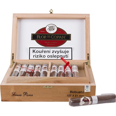 Flor De Copan Linea Puros Robusto 20 ks