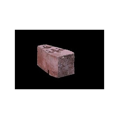 GEOSTONE miniFLAT 1/6 štípaný Červená