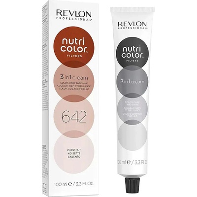 Revlon Nutri Color Filters Barevná maska na vlasy 642 Chestnut 240 ml