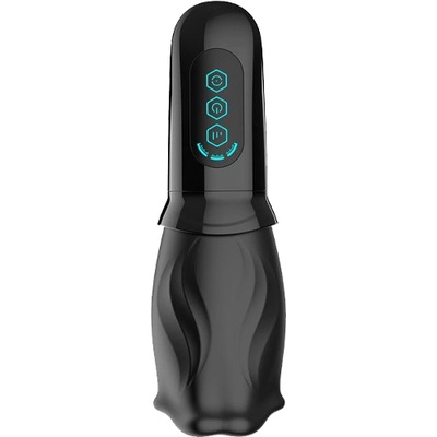 Minothor Луксозен вибро мастурбатор с ротация "toro cuper" 20 см