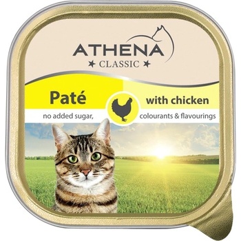 Athena - Пастет за израснали котки с пилешко 100гр