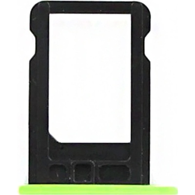 Kryt iPhone 5C Držiak SIM zelený