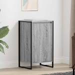 vidaXL Служебен шкаф Сив Сонома 43 x 36 x 75, 5 см Инженерна дървесина (886591)