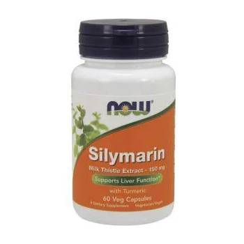 NOW Магарешки бодил - Silymarin Milk Thistle Extrаct - 60 капсули - NOW FOODS, NF4735