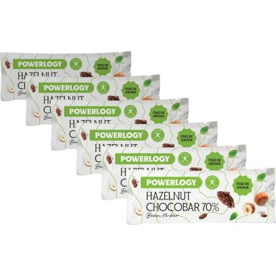Powerlogy Choco Bar 70% 6 x 50 g