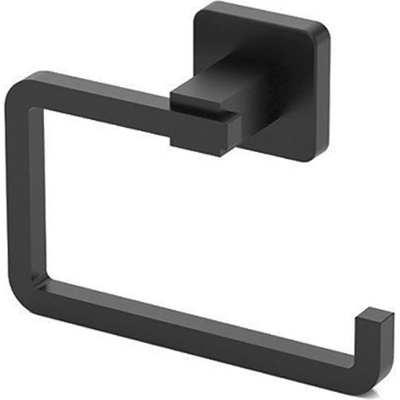 Поставка за тоалетна хартия tekno tel tr mg 394b, 15х6х9 см, Закрепване с дюбел, Матово черно (9999150036)