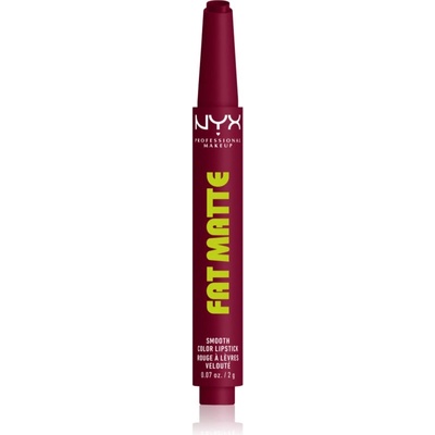 NYX Cosmetics Fat Matte балсам за устни с матиращ ефект Berry Smooth 2 гр