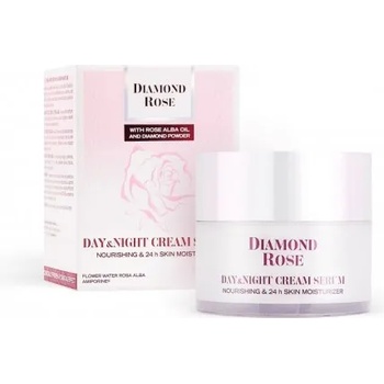 Biofresh Cosmetics Diamond Rose Day & Night Cream Serum - Дневен и нощен крем-серум за суха кожа 50мл