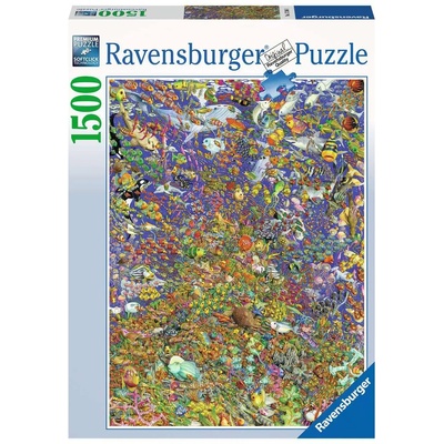 Ravensburger Пъзел Ravensburger от 1500 части - Риби (17264)