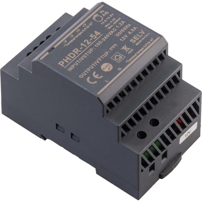 LED zdroj 12V 54W PHDR-12-54 DIN lišta - LED zdroj 12V 54W PHDR-12-54 DIN lišta TL-054143 054143