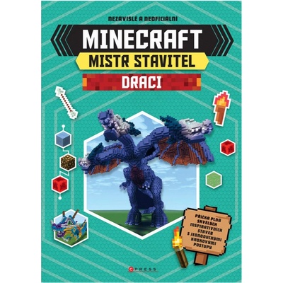 Albatros Media Kniha Minecraft - Mistr stavitel: Draci