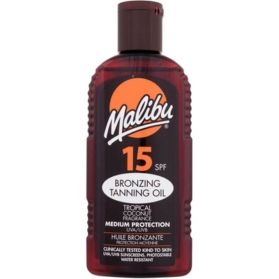 Malibu Bronzing Tanning Oil Argan Oil SPF15 200 ml