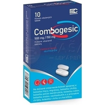 Combogesic 500 mg/150 mg tbl.flm. 10 x 500 mg/150 mg