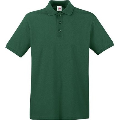 Fruit of the Loom pánská polokošile Premium lahvová F511N zelená
