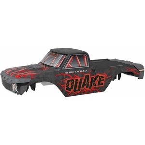 Arrma каросерия Quake червена: GROM