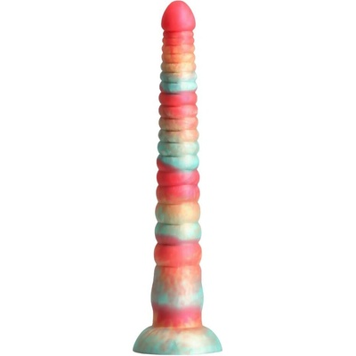 Ns Novelties Stacked 12 Inch Dildo Red Gold