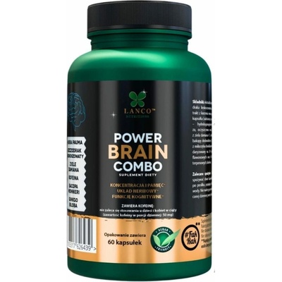 Lanco Nutritions Power Brain Combo 60 kapsúl