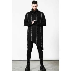 KILLSTAR унисекс суитшърт KILLSTAR - Total Stud Ribbed - Черен - KSRA004684
