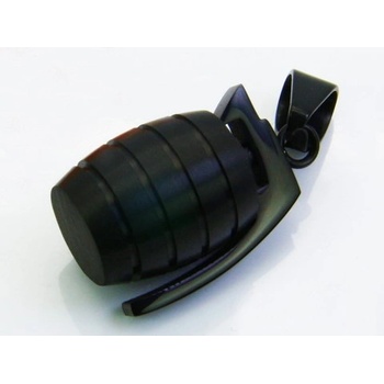 iŠperky Pánsky oceľový prívesok granát ID|113852