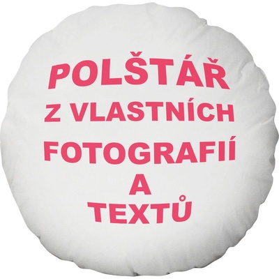 Impar Fotopolštář kulatý 40 ∞ fotografií a textů