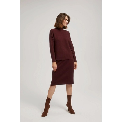 Moodo Прилепнала кестеняво трикотажна пола Moodo Moodo | Kafyav | ЖЕНИ | XS