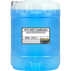 MANNOL Антифриз концентрат MANNOL Antifreeze AG11 Longterm (-76C) 10л (Antifreeze AG11 Longterm 10L)
