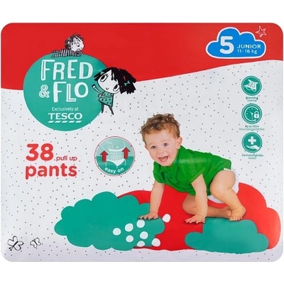 Fred & Flo Junior 5 11-18 kg 38 ks