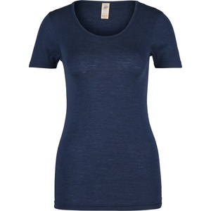 Engel Дамско копринено термобельо Engel Women's Undershirt S/S Merino base layer - Navy - размер 38/40 (EU) (114-0819-0813)