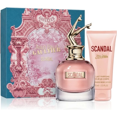 Scandal комплект за жени Eau de Parfum 50 ml + Лосион за тяло 75 ml опция Опаковка Scandal Extravagance