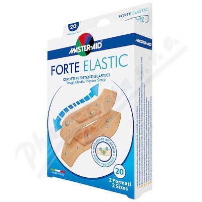 FORTE Elastic Náplasti elastické vodood.20 ks 2vel.